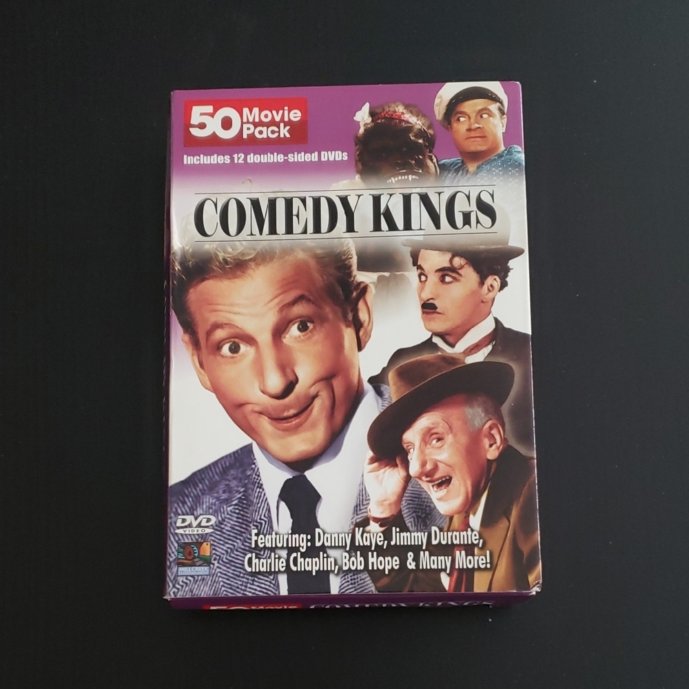 Comedy Kings 50 Movie Pack DVD Set Bob Hope Charlie Chaplin Many More